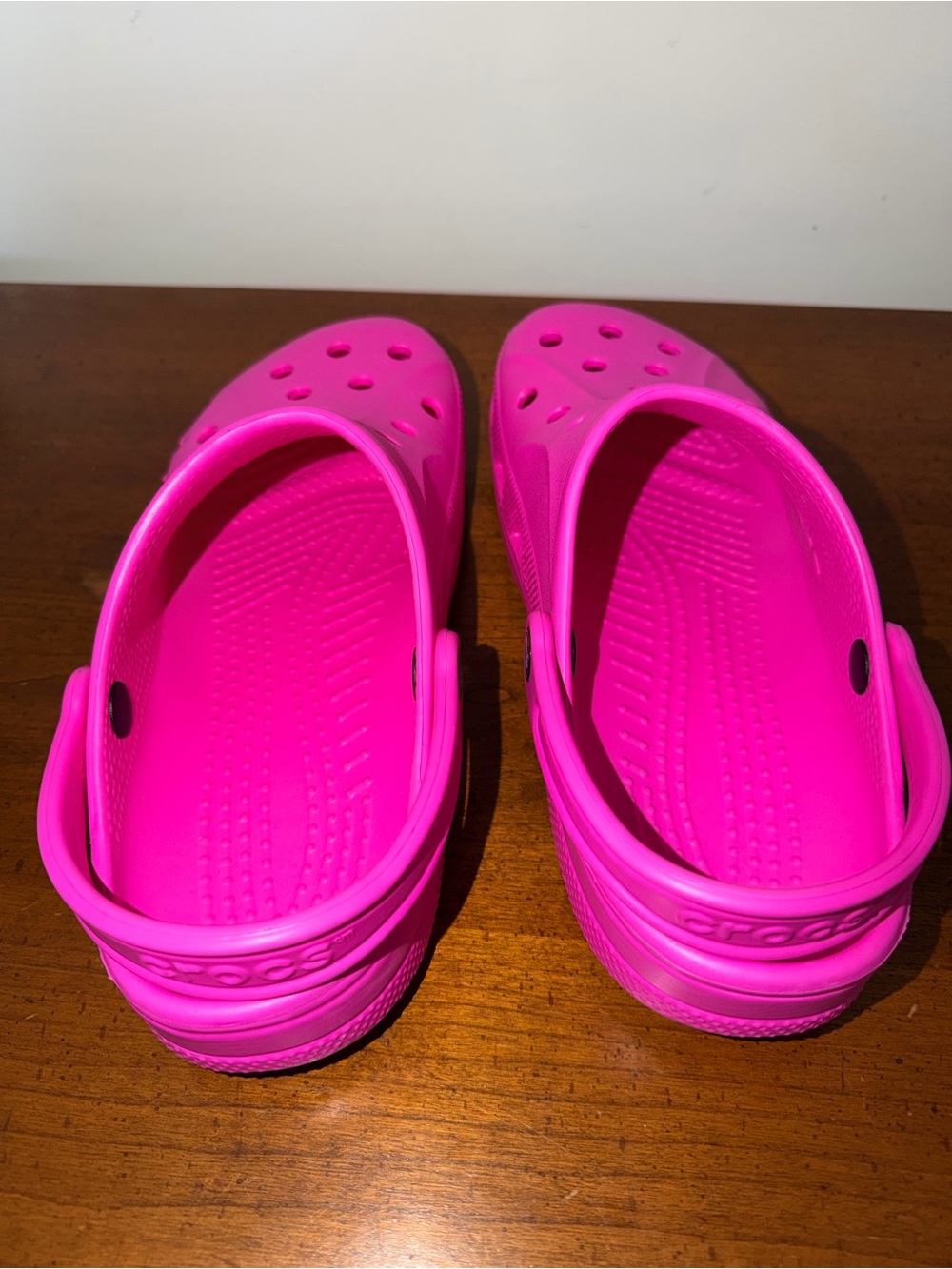 Crocs Adult Baya Clogs, Electric Pink, W10/M8 - Picture 3 of 8